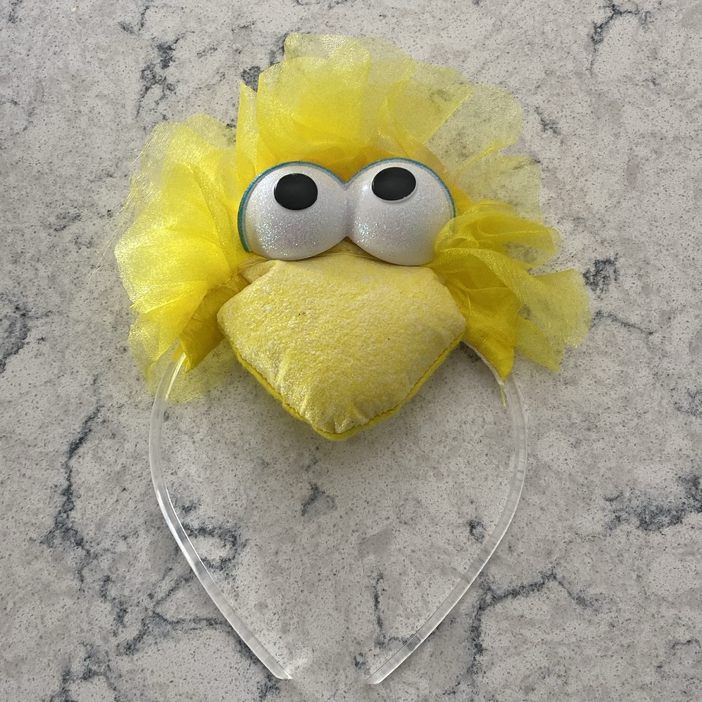 Big Bird Headband Costume For Ages 7 and up - Picture 3 of 3